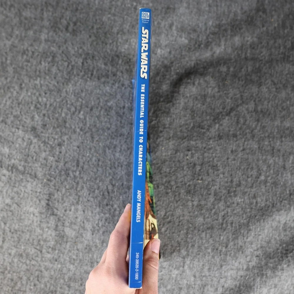 Vintage Star Wars Essential Guide To Characters Andy Mangels PB 1st 1995 USA